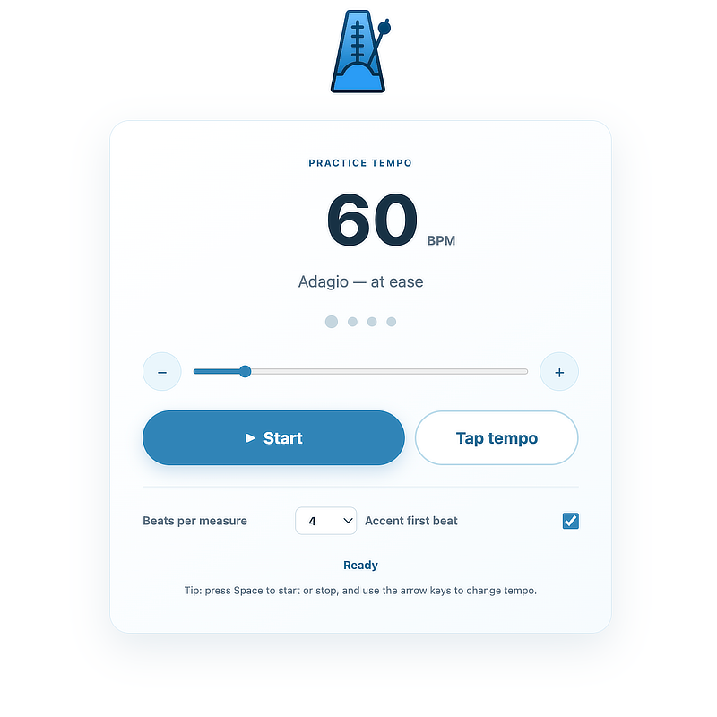 Metronome preview