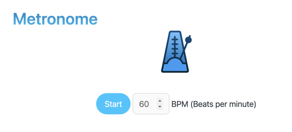 Metronome screenshot