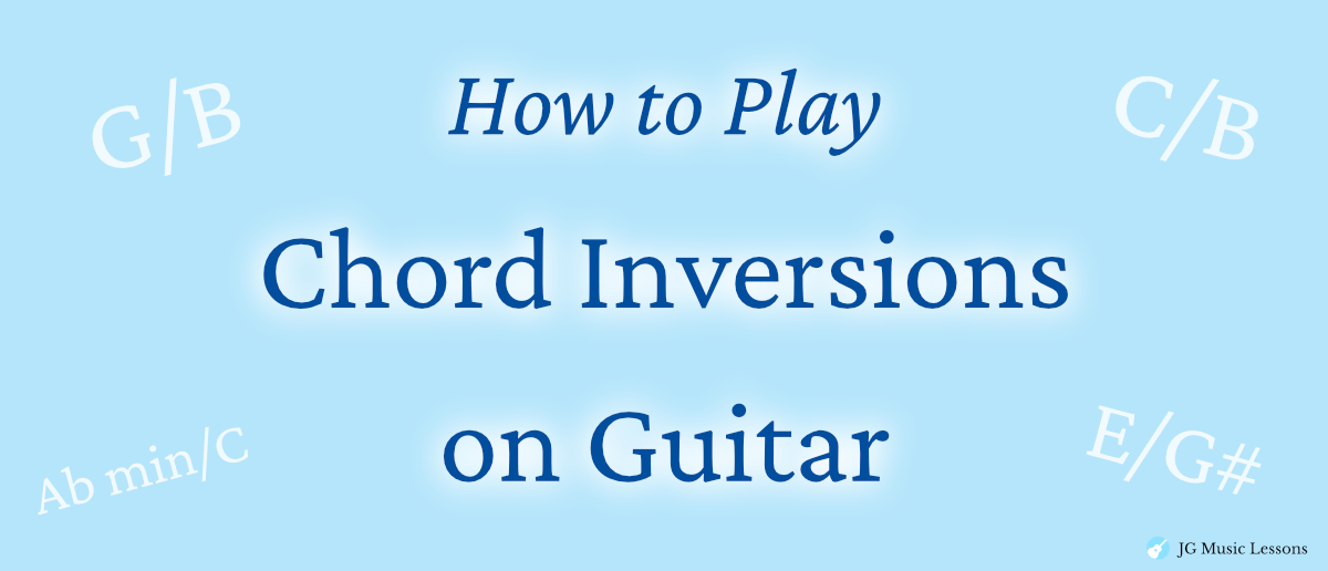Chord Inversions Guitar Banner