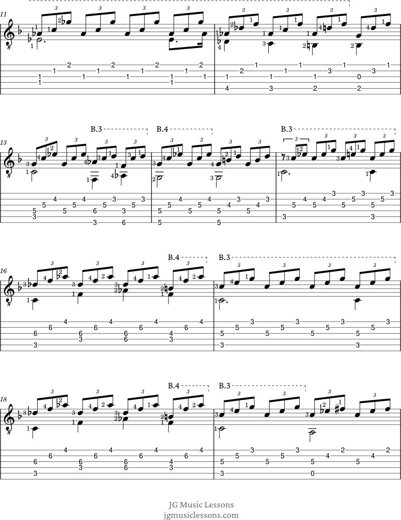 Moonlight Sonata tabs page 2