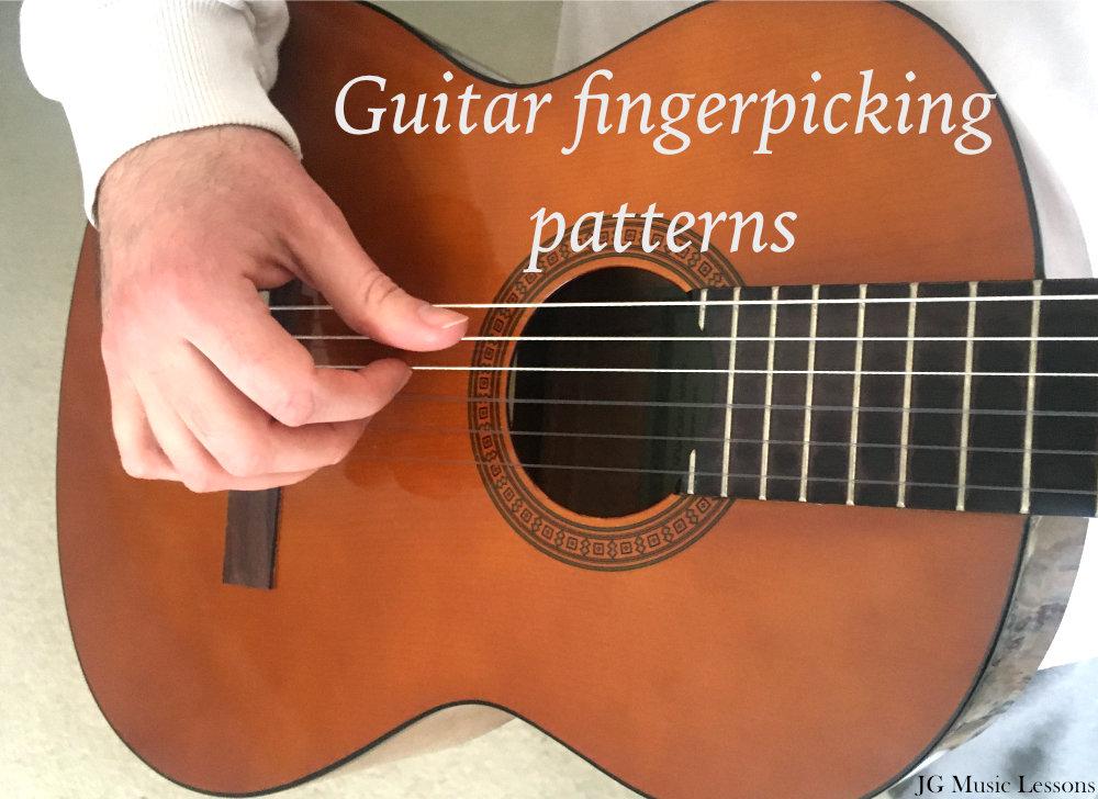 How to play guitar fingerpicking patterns (including exercises and