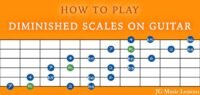 How to play diminished scales on guitar - JG Music Lessons