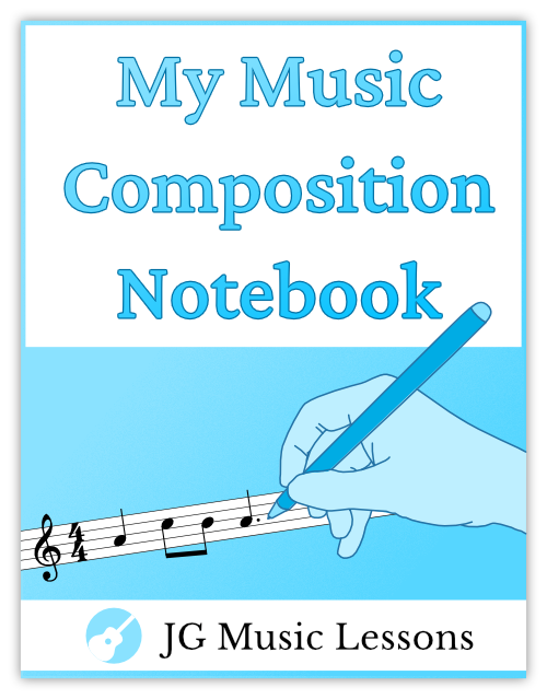 My Music Composition Notebook Cover