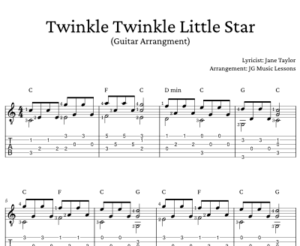 Twinkle Twinkle Little Star sheet music preview store