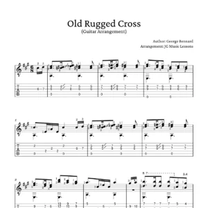 Old Rugged Cross - arrangement preview