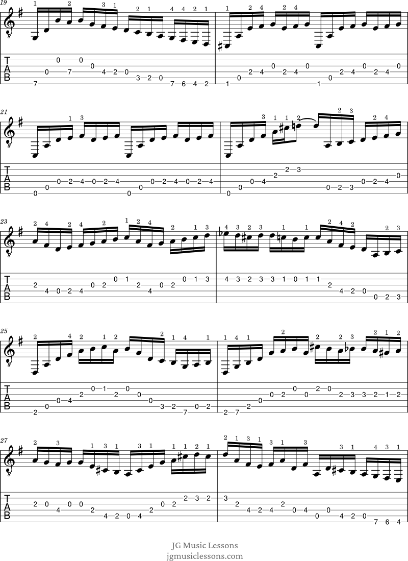 Cello Suite No. 1 - Bach (Prelude) page 3