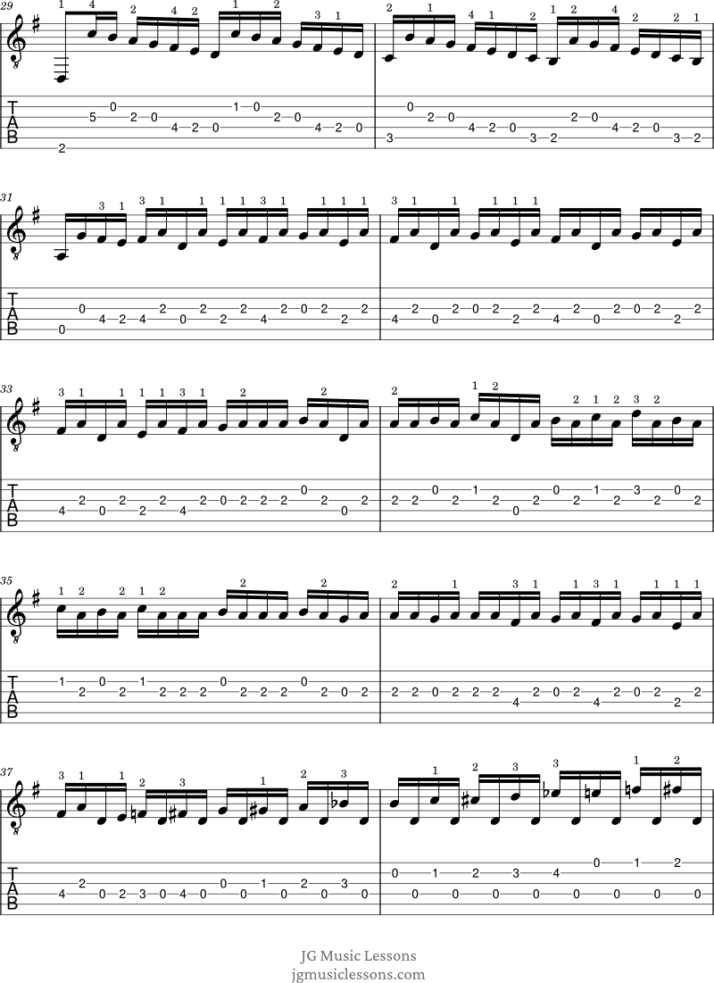 Cello Suite No. 1 - Bach (Prelude) page 4