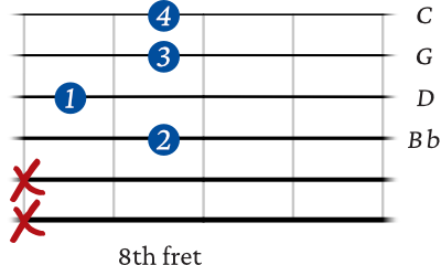 C 7 (9) 3rd inversion