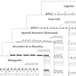 Spanish Guitar Songs bundle banner