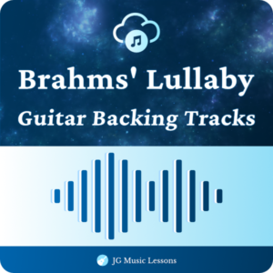 Brahms Lullaby guitar tracks cover