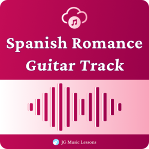 Spanish Romance guitar track cover