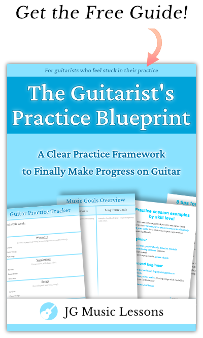 The Guitarist's Practice Blueprint - preview