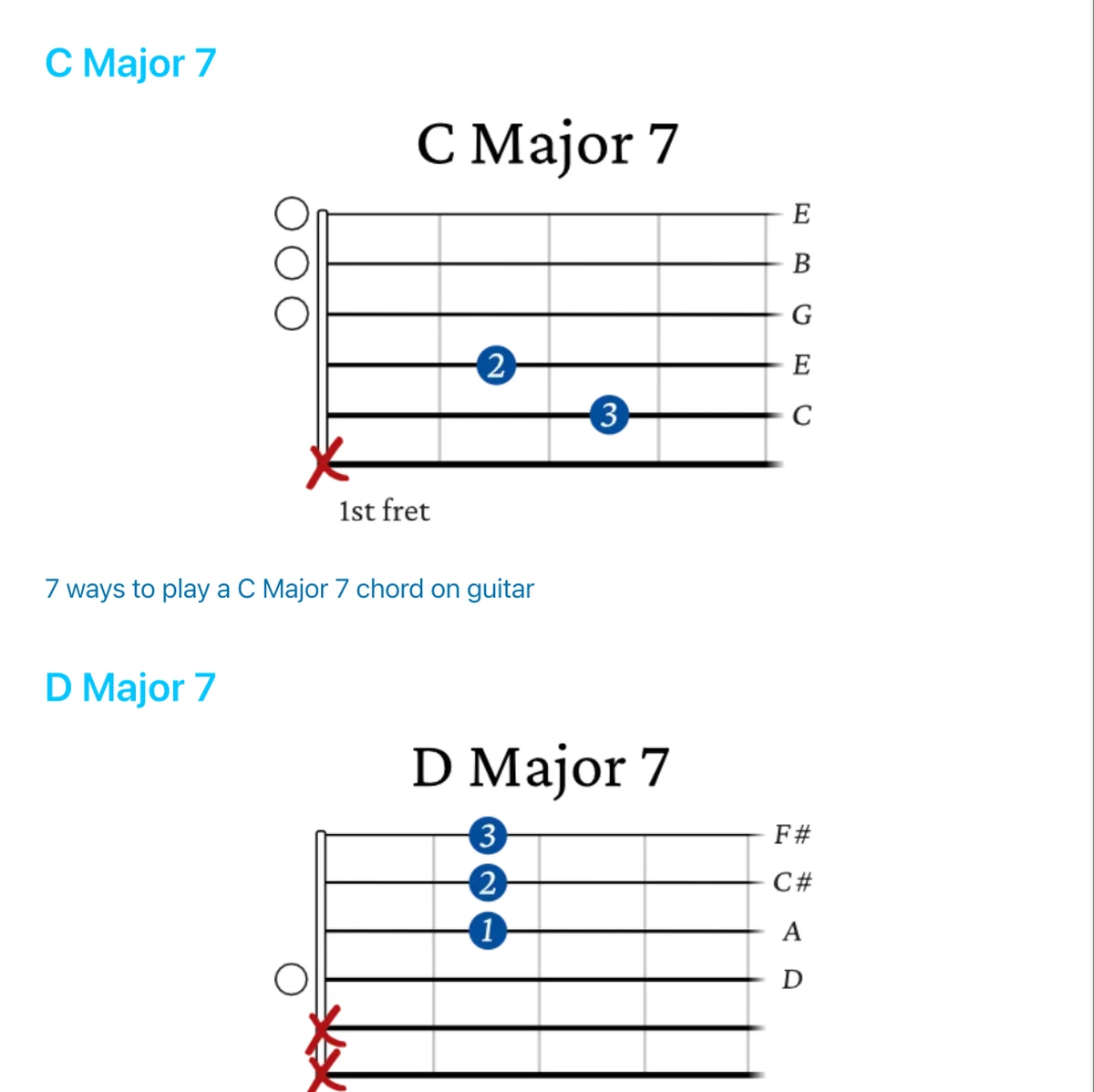 Essential 7th chords preview 2