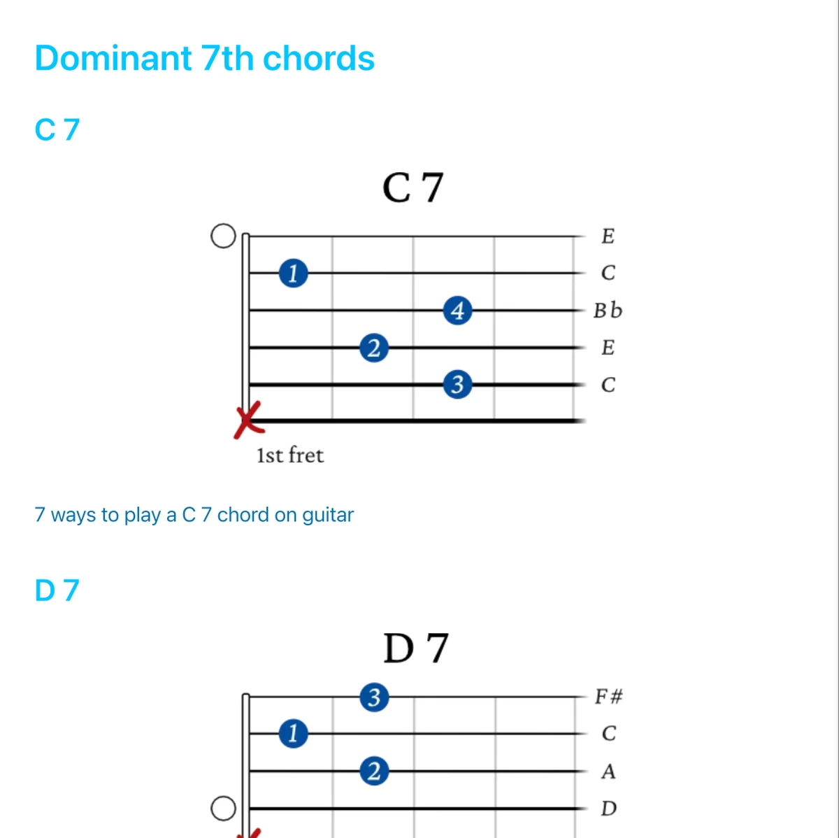 Essential 7th chords preview 3