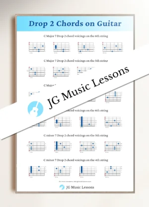 Drop 2 Chords Chart Printable preview 1
