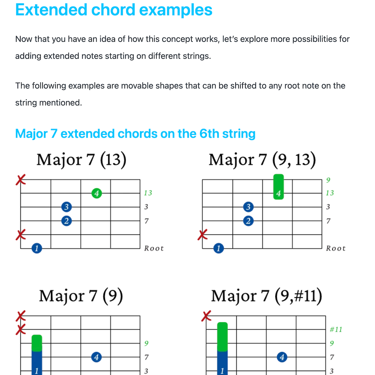 Extended Chords Preview 2