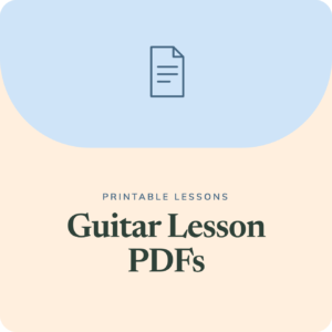 Guitar Lesson PDFs