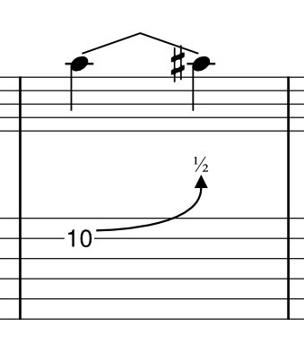 half step bend