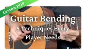 Bending on Guitar WC cover
