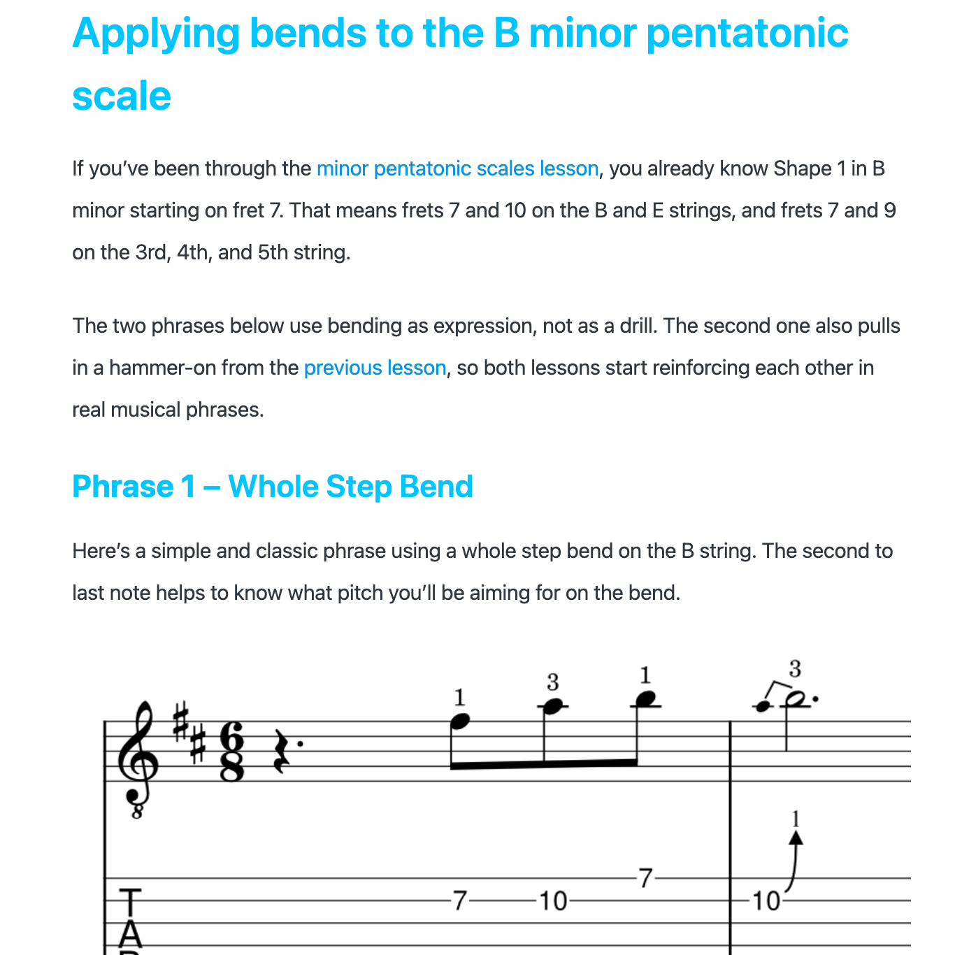 Bending lesson preview 3
