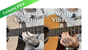 Vibrato Lesson PDF cover