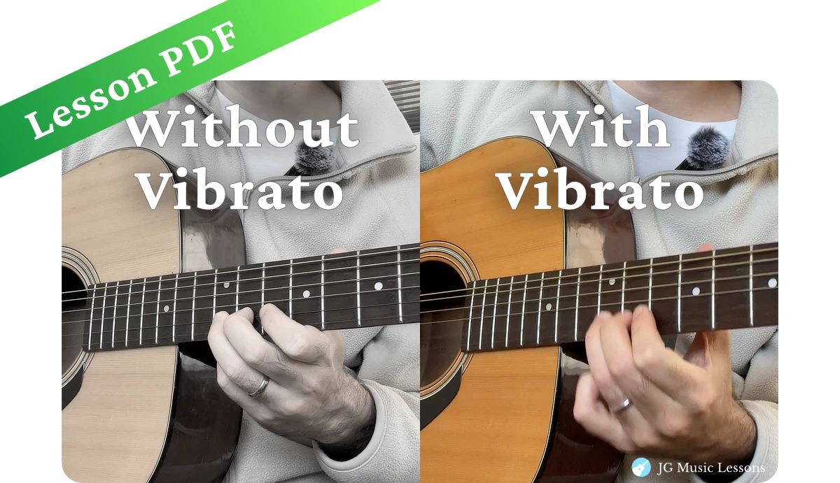 Vibrato Lesson PDF cover