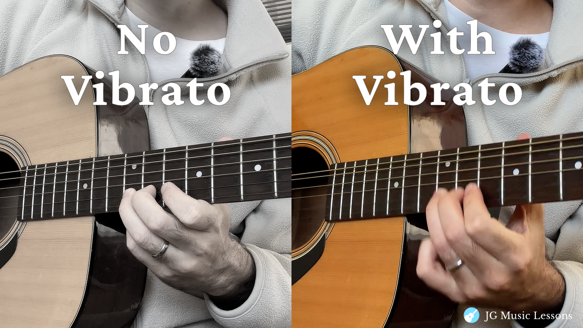 Vibrato guitar post banner