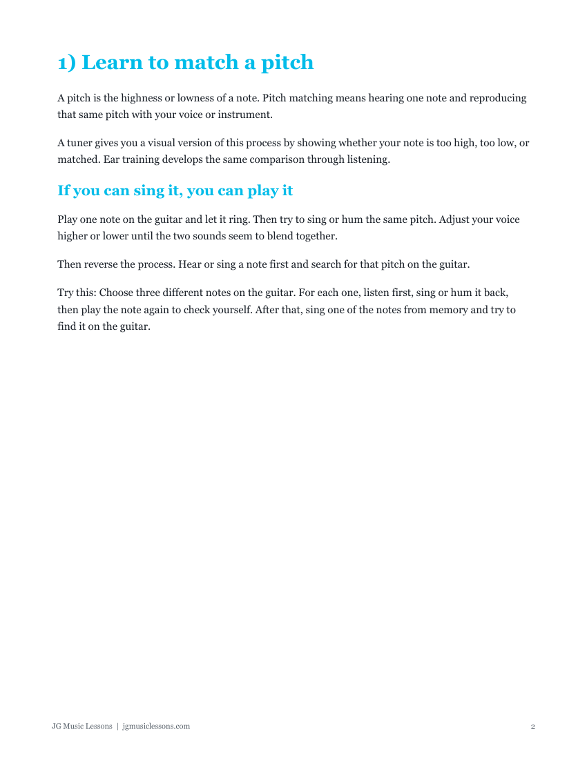Ear training preview 2