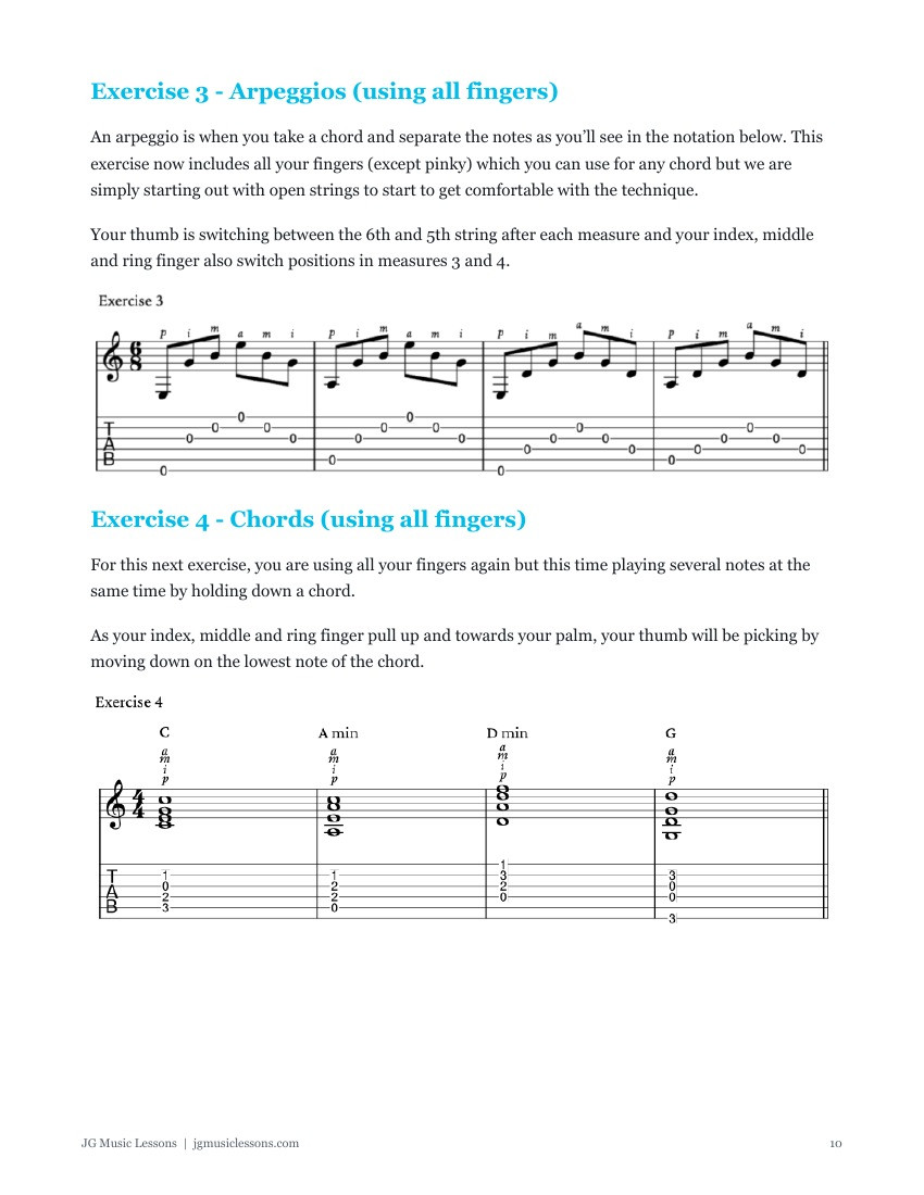 Fingerpicking preview 10