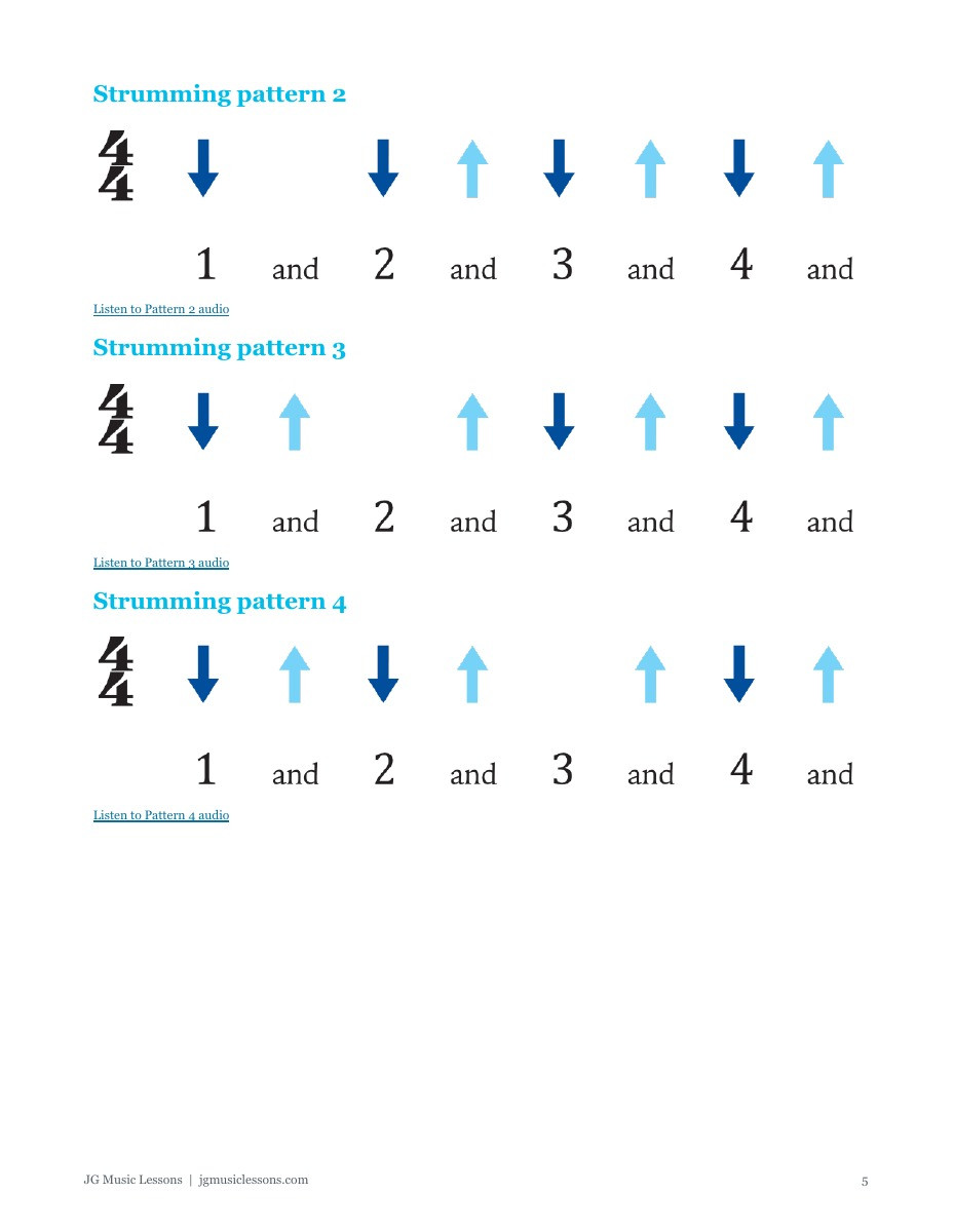 Strumming patterns preview 5